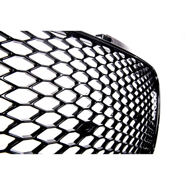 Kühlergrill Wabengrill Schwarz glanz passt für Audi TT 8J 06-16